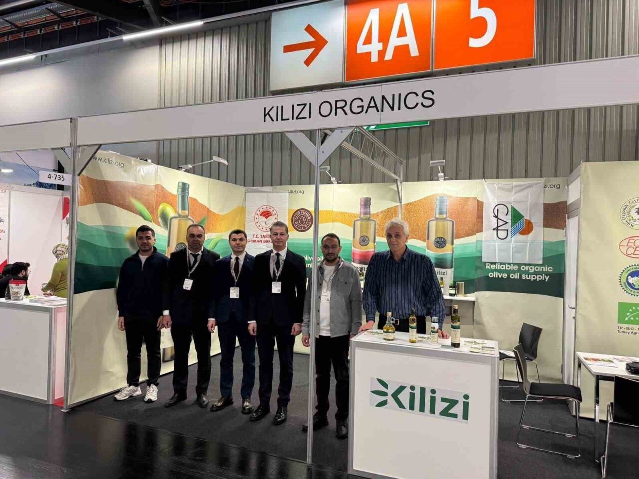 Kilis markalı organik zeytinyağı Hollanda, Amerika ve Katar’da raflara girdi.