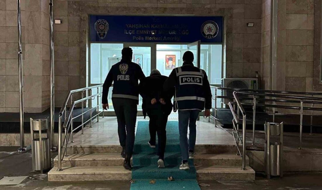 Kırıkkale’nin Yahşihan ilçesinde hakkında 11 yıl 13 ay kesinleşmiş hapis