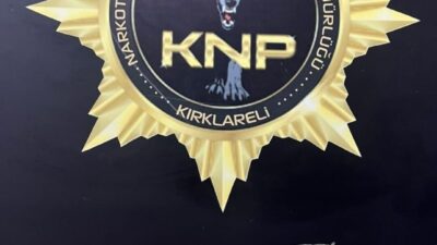 Kırklareli’nde polis ekiplerince bir ikamette yapılan aramada 450 gram sentetik
