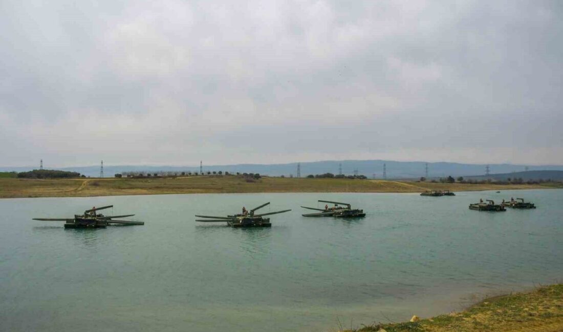 Kırklareli’nin Pınarhisar ilçesi Orgeneral Muhittin Önür Göletin’de, Türk Silahlı Kuvvetleri’ne