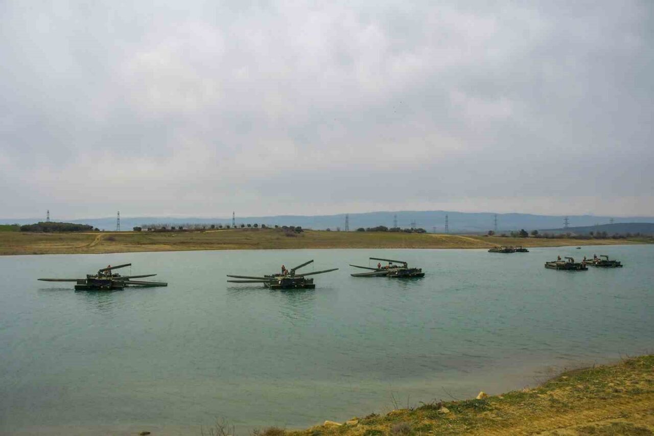 Kırklareli’nin Pınarhisar ilçesi Orgeneral Muhittin Önür Göletin’de, Türk Silahlı Kuvvetleri’ne