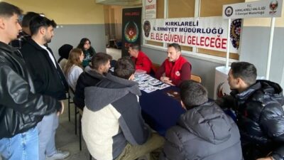 Kırklareli İl Emniyet Müdürlüğü Terörle Mücadele Şube Müdürlüğü Bilgilendirme ve