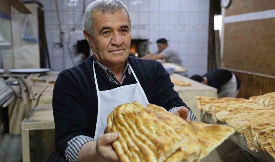 Ramazan ayına sayılı günler kala Kırşehir’de fırınlarda Ramazan pidesi hazırlıkları