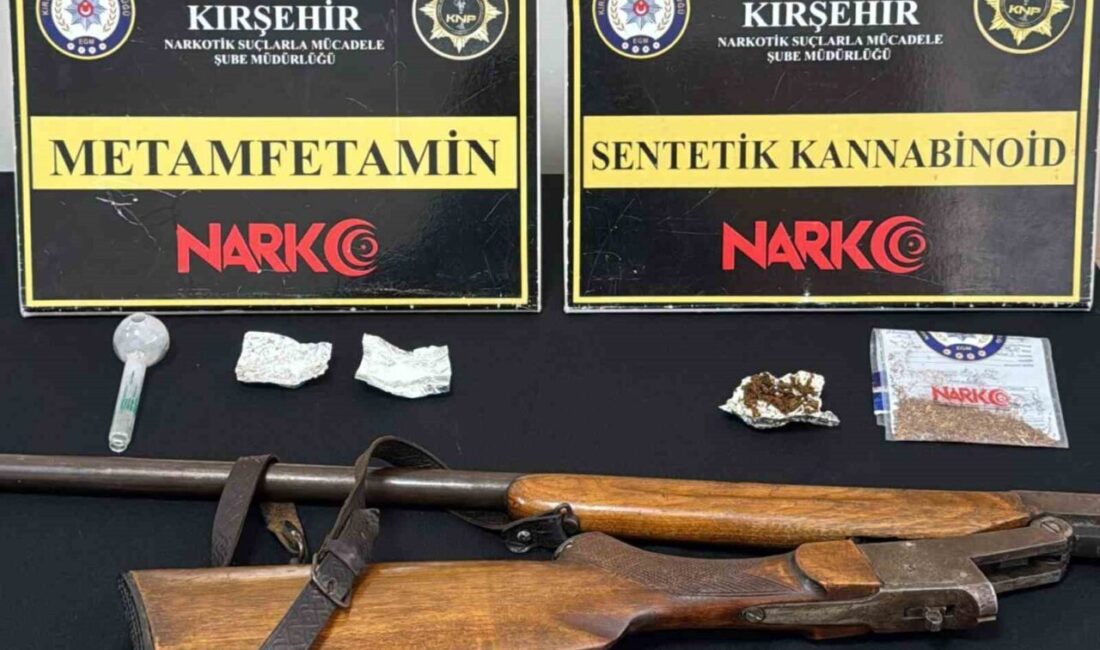 Kırşehir İl Emniyet Müdürlüğü tarafından düzenlenen eş zamanlı operasyonda 9