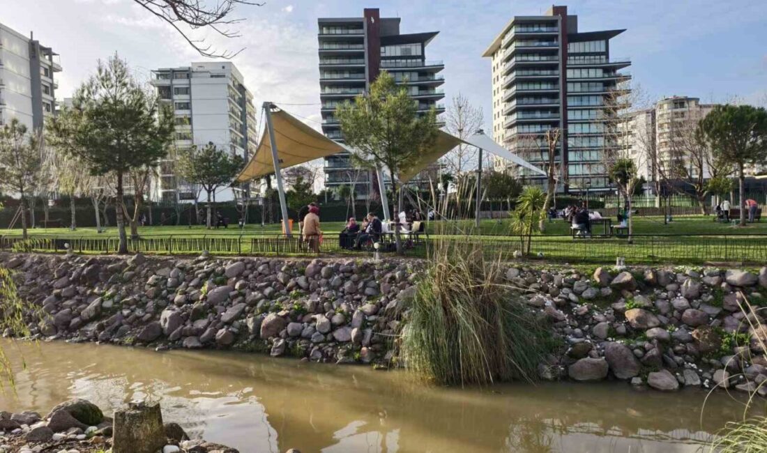 Manisa’da şubat ayında yüzünü gösteren güneşli hava, vatandaşları sokağa döktü.