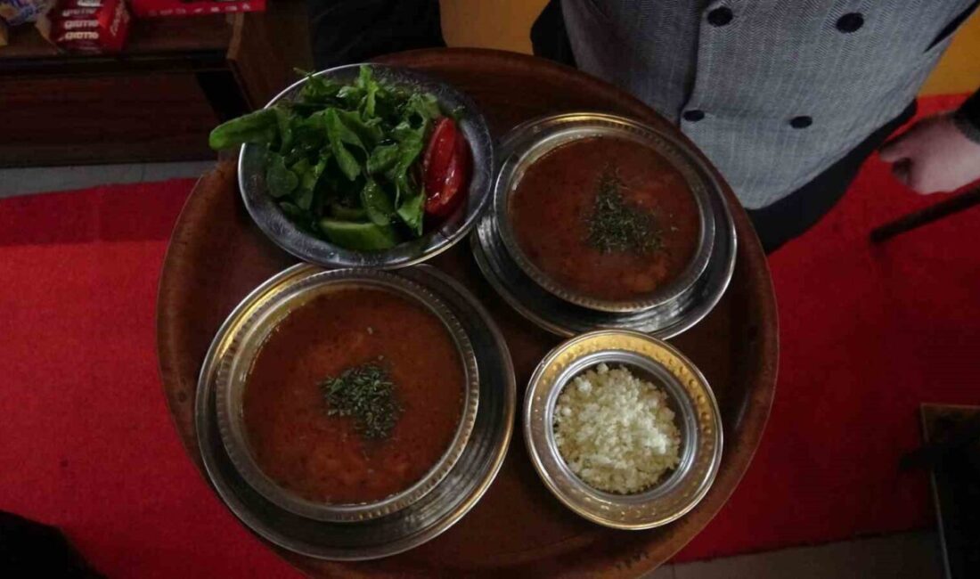 Çankırı’da “Keloğlan çorbası” olarak da adlandırılan tarhana çorbası, besleyici ve