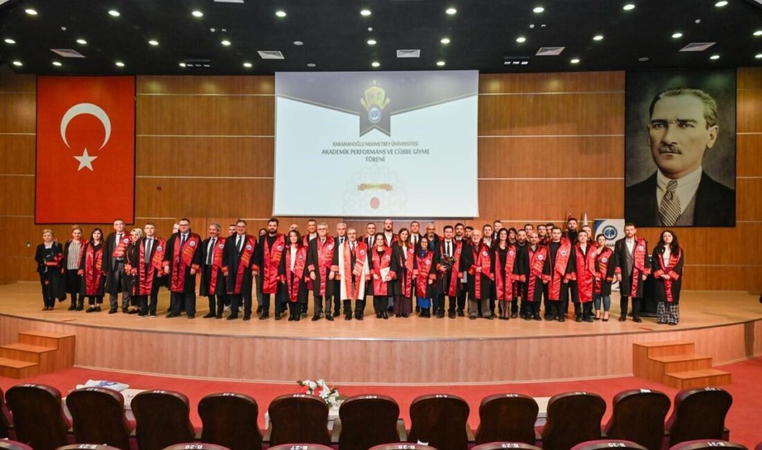 Karamanoğlu Mehmetbey Üniversitesi (KMÜ) tarafından düzenlenen, “Akademik Performans ve Cübbe