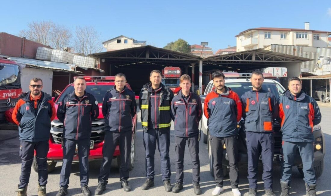 Kocaeli Büyükşehir Belediyesi İtfaiyesi, Edirne’de artan taşkın riskine karşı alarma