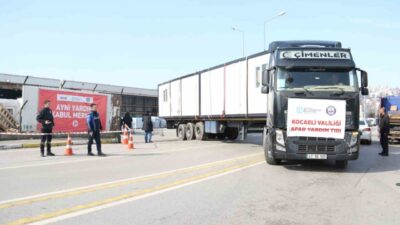 Kahramanmaraş merkezli 6 Şubat depremlerinin 3. yıl dönümünde, Kocaeli Büyükşehir