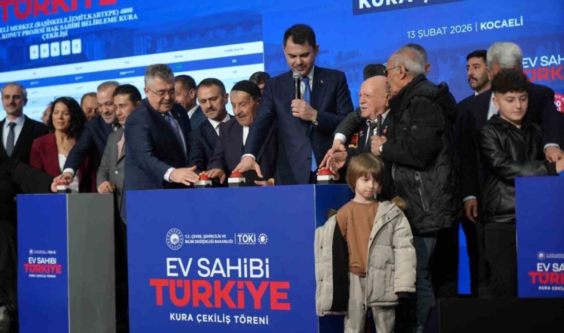 Çevre, Şehircilik ve İklim Değişikliği Bakanı Murat Kurum, Kocaeli’de “İlk