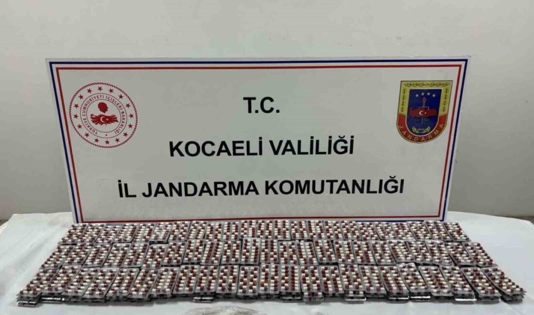 Kocaeli’de jandarma ekiplerince düzenlenen uyuşturucu operasyonlarında, 3 kilogram bonzai ile