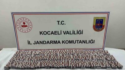 Kocaeli’de jandarma ekiplerince düzenlenen uyuşturucu operasyonlarında, 3 kilogram bonzai ile