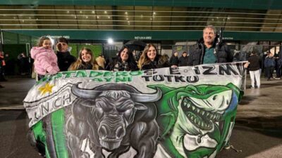 Fenerbahçe maçı öncesinde Kocaelispor’a destek vermek için Arjantin’den ailesi ile