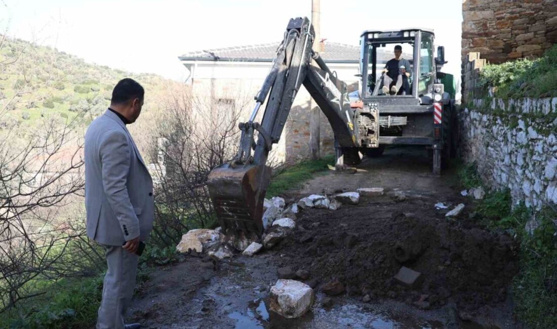 Koçarlı Belediyesi, etkili yağışın ardından Hacıhamzalar, Boydere ve Zeytinköy mahallelerinde