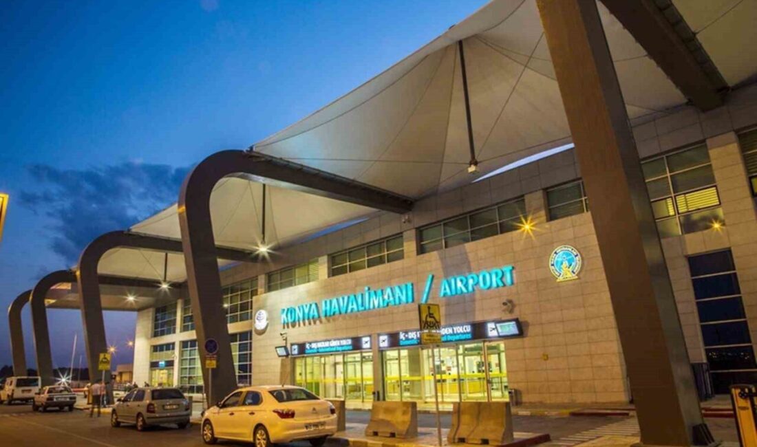 Konya Havalimanında ocak ayında 93 bin 198 yolcuya hizmet verildi.