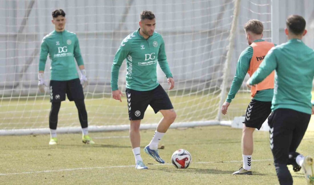 Konyaspor, Trendyol Süper Lig’in 21. haftasında Corendon Alanyaspor’a konuk olacağı