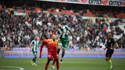 Konyaspor, Trendyol Süper Lig’in 21. haftasında yarın evinde oynayacağı Göztepe