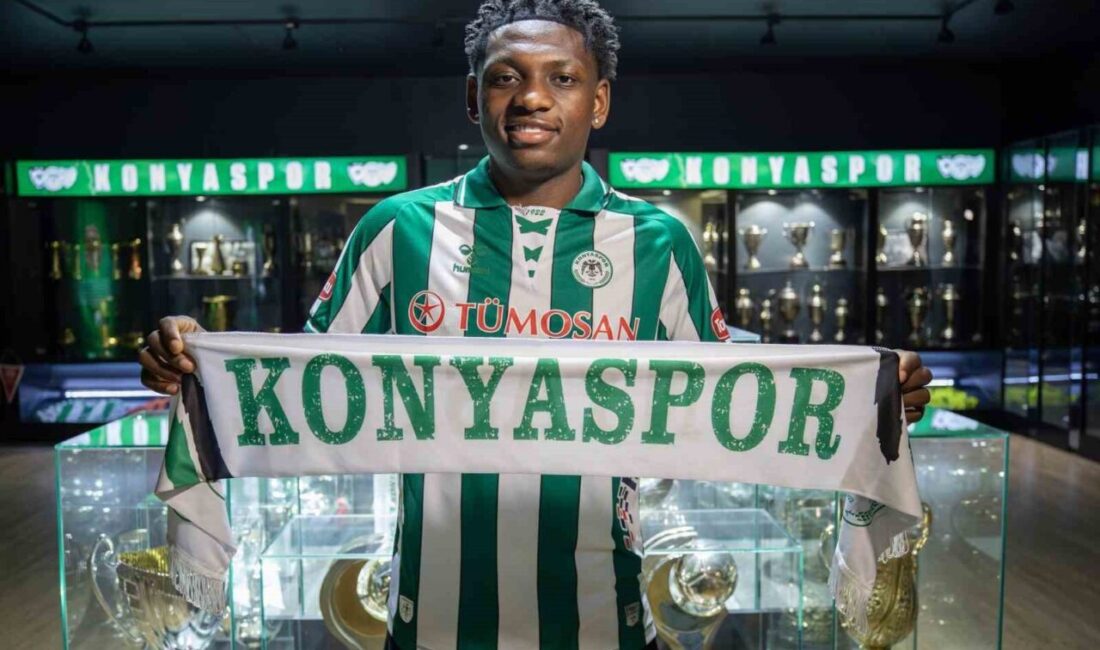 Konyaspor, Belçikalı kanat oyuncusu Kazeem Olaigbe ile satın alma opsiyonuyla
