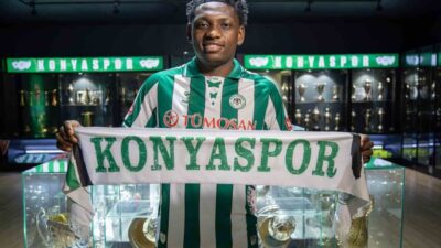 Konyaspor, Belçikalı kanat oyuncusu Kazeem Olaigbe ile satın alma opsiyonuyla