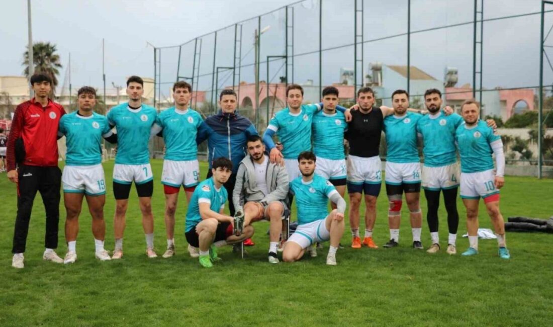 Büyük Erkekler 7’li Ragbi Türkiye Şampiyonası’nın 1. etap müsabakalarında Körfez
