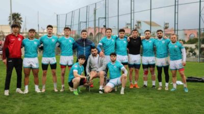 Büyük Erkekler 7’li Ragbi Türkiye Şampiyonası’nın 1. etap müsabakalarında Körfez