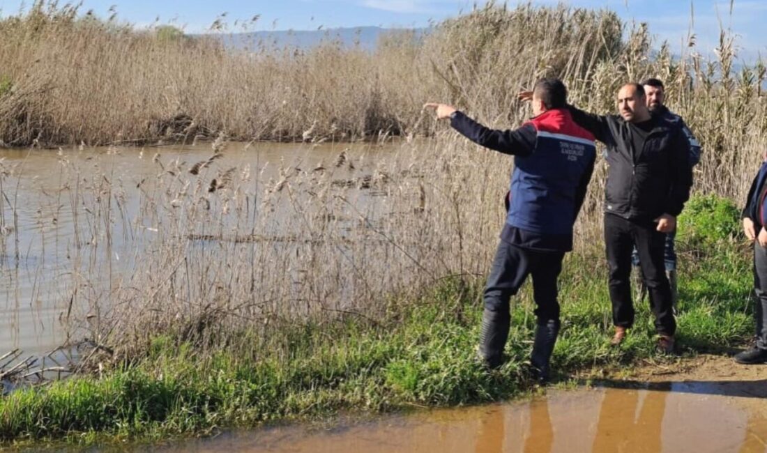 Aydın’ın Köşk ilçesinde yağışlar ve derelerin taşmasıyla ovanın geniş bir