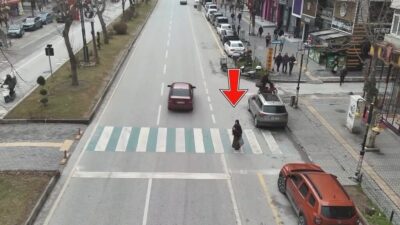 Kütahya İl Emniyet Müdürlüğü ekipleri tarafından dron destekli gerçekleştirilen trafik