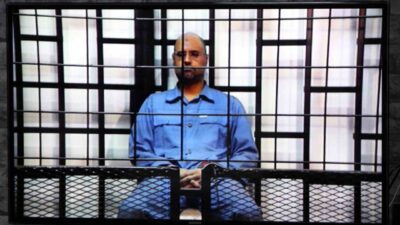 Libya’nın devrik lideri Muammer Kaddafi’nin oğlu Seyfülislam Kaddafi, uğradığı silahlı