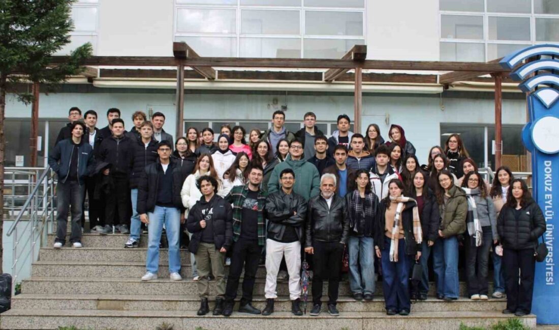 Aydın’ın Germencik ilçesinde bulunan Ortaklar Fen Lisesi öğrencileri, Ege ve