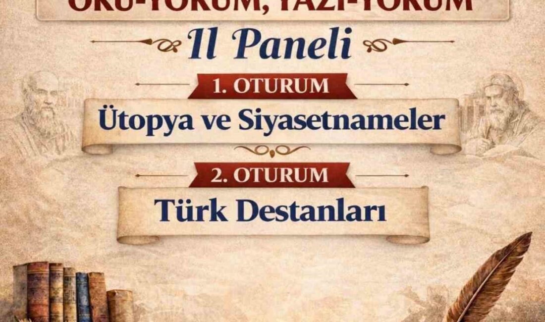 Aydın’da liseli öğrenciler, “Ütopya ve Siyasetnameler” ile “Türk Destanları” başlıklarında