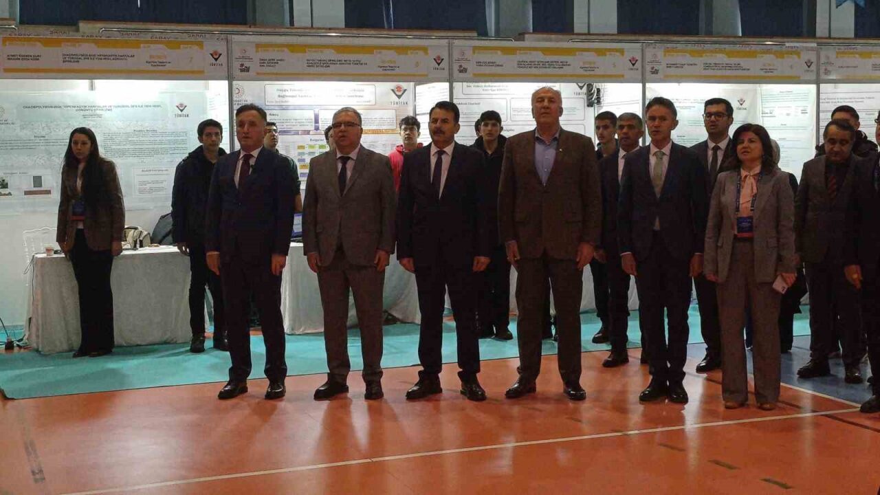 57. TÜBİTAK Lise Öğrencileri Araştırma Projeleri Yarışması Bölge Yarışması Kayseri’de