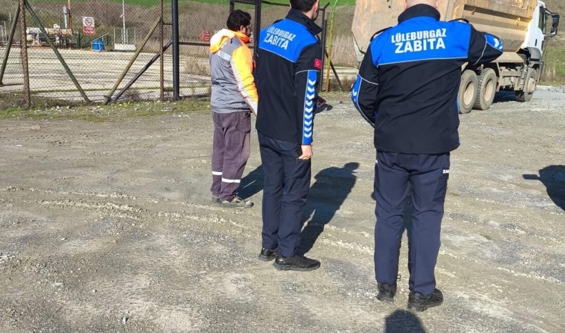 Kırklareli’nin Lüleburgaz ilçesinde zabıta ekipleri tarafından son 1 haftada yapılan