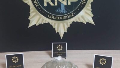 Kırklareli’nin Lüleburgaz ilçesinde durdurulan bir araçta ele geçirilen uyuşturucuyla ilgili