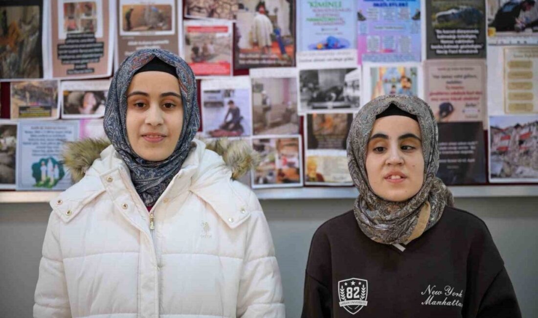 Malatya’da doğuştan görme engelli iki kız kardeş, Malatya Büyükşehir Belediyesi