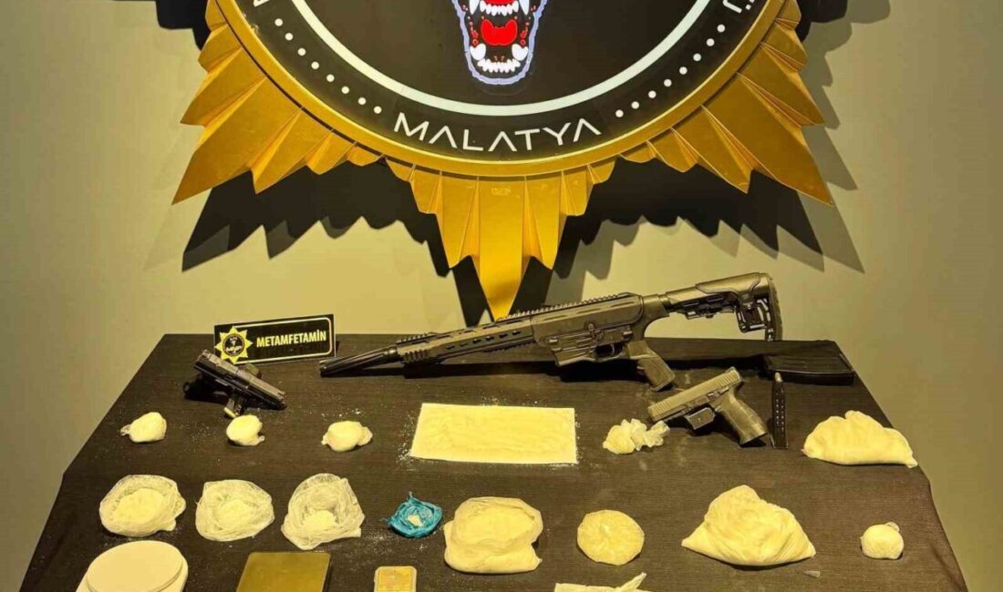 Malatya’da sokak satıcılarına yönelik düzenlenen operasyonda 2 bin 263 gram