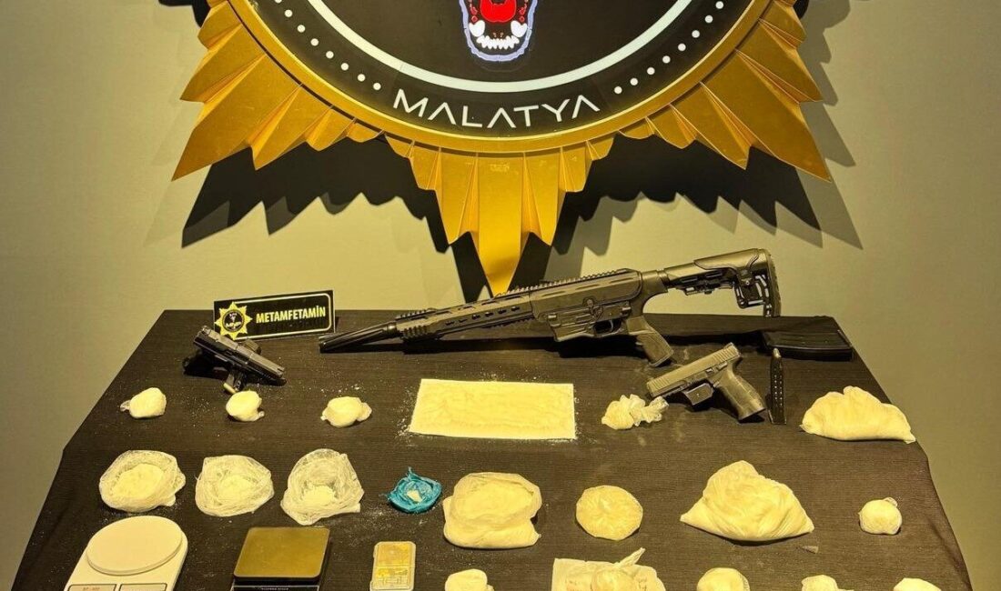 Malatya’da sokak satıcılarına yönelik düzenlenen operasyonda 2 bin 263 gram
