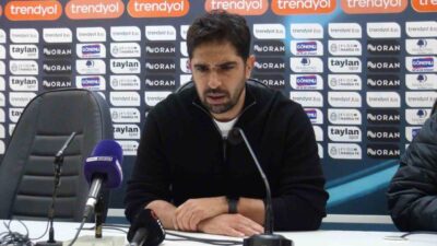 Trendyol 1. Lig’in 24. hafta karşılaşmasında Manisa FK-Boluspor maçının ardından