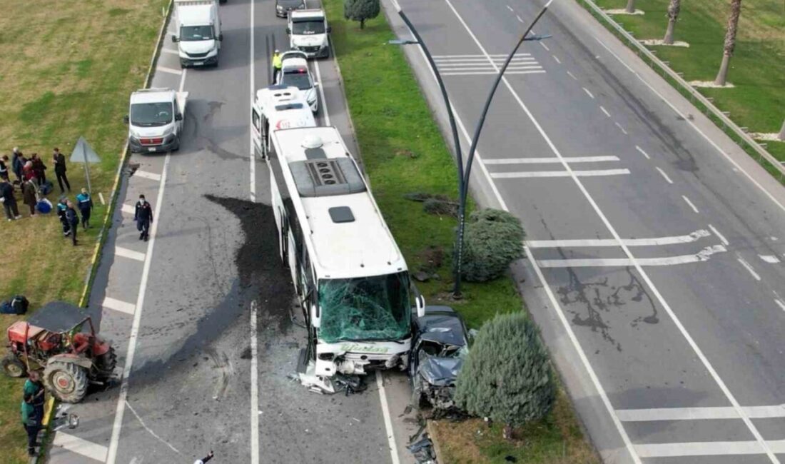 Manisa’nın Yunusemre ilçesinde 3 araçlı zincirleme kazada 5 kişi yaralanırken,