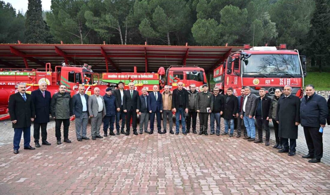 Manisa’da yaz aylarında artan orman yangını riskine karşı müdahale kapasitesini