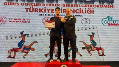 Gençlik ve Spor Bakanlığı tarafından İstanbul’da düzenlenen Okullar Sporları Güreş