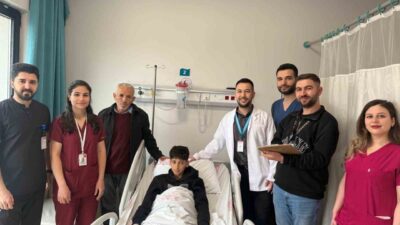Şırnak’ta yaşayan 12 yaşındaki Mehmet Nurullah Aslan, Mardin’de gerçekleştirilen laparoskopik