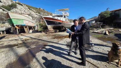 Muğla’nın Marmaris ilçesine bağlı Bozburun Tersane Bölgesi’nde planlanan yatırım alanlarına