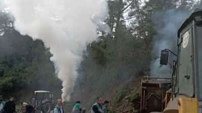 Yangın sezonu yaklaşırken Marmaris’te ormanlık alanlarda hazırlıklar hız kazandı. Marmaris
