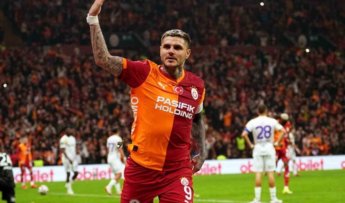 Galatasaray’ın Arjantinli futbolcusu Mauro Icardi, Eyüpspor maçında yaptığı hat-trick ile