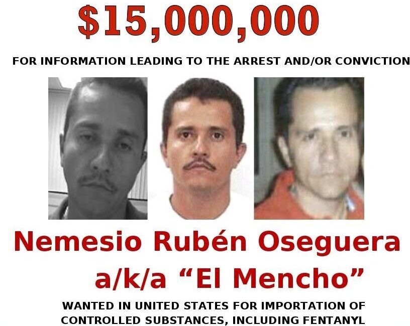 Meksika’nın en büyük suç örgütlerinden Jalisco Yeni Nesil Karteli (CJNG)