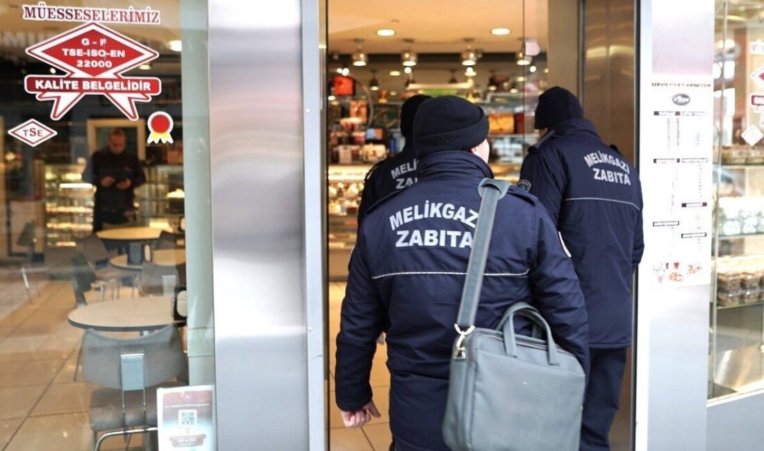 Melikgazi Belediyesi zabıta ekipleri Ramazan ayı öncesinde halkın refahı ve