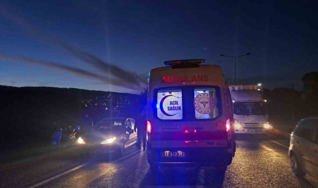 Muğla’nın Menteşe ilçesinde meydana gelen trafik kazasında 2 kişi yaralandı.