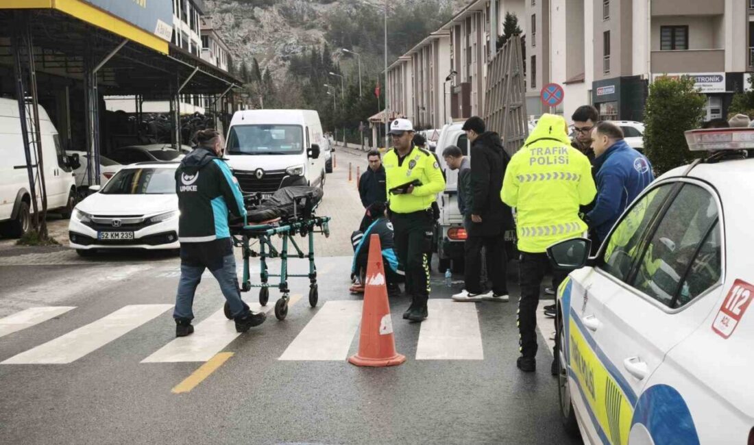 Muğla’nın Menteşe ilçesinde, scootera kamyonetin çarpması sonucu meydana gelen kazada