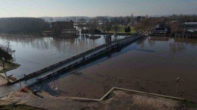 Edirne’de son günlerde etkili olan yağışlar ve Bulgaristan’daki barajlardan bırakılan