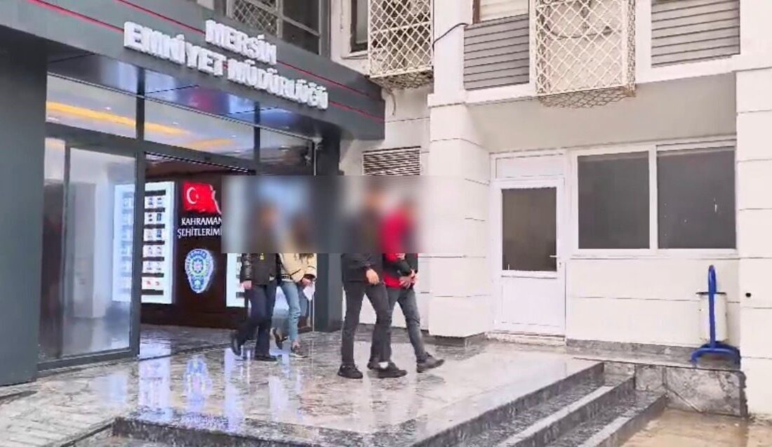 Mersin polisinin yaptığı çalışmada, ’eşin ve çocukların emniyette’ diyerek korku
